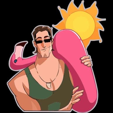 Эмодзи из набора chpic.su • @EmojisTG | Арни HD для Телеграм: Анимированные 😎
