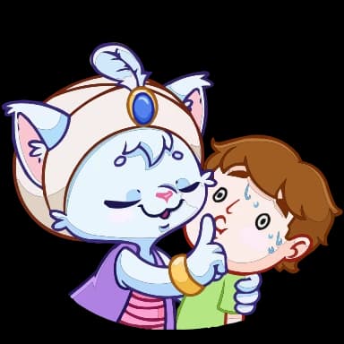 Эмодзи из набора chpic.su • @EmojisTG | Башир HD для Телеграм: Анимированные 🤫