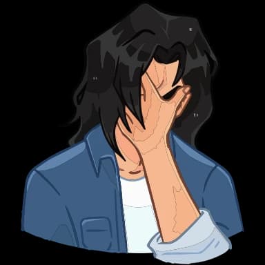 Эмодзи из набора chpic.su • @EmojisTG | Эдуард HD для Телеграм: Анимированные 🤦♂️