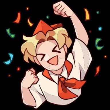 Эмодзи из набора chpic.su • @EmojisTG | Владик 2.0 HD для Телеграм: Анимированные 🥳