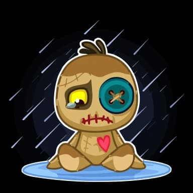 Эмодзи из набора VooDoo | @EmojisTG для Телеграм: Анимированные 😔