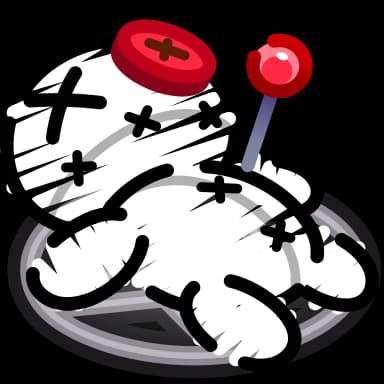 Эмодзи из набора Voodoo Doll для Телеграм: Анимированные 📍
