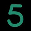 Эмодзи из набора vsesvoitut.com @vse_svoi_here для Телеграм: Статические 5️⃣