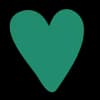 Эмодзи из набора vsesvoitut.com @vse_svoi_here для Телеграм: Статические 💚