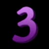 Эмодзи из набора WB_pack для Телеграм: Статические 3️⃣