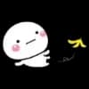 Эмодзи из набора Mini @AnimAvatarcki для Телеграм: Статические 🍌