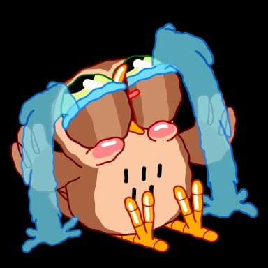 Эмодзи из набора Wally Owl | @EmojisTG для Телеграм: Анимированные 😭