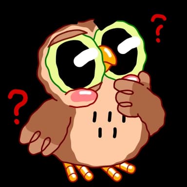 Эмодзи из набора Wally the Owl @TgEmojis для Телеграм: Анимированные 😐