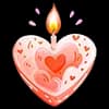 Эмодзи из набора Warm @katenergy_8 для Телеграм: Статические 🕯️