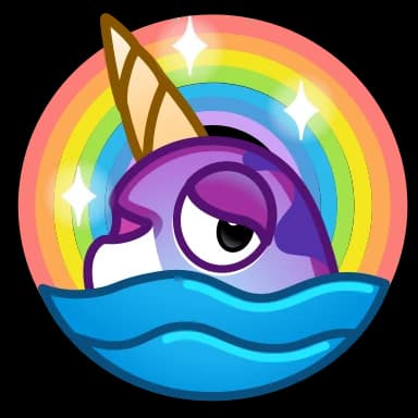 Эмодзи из набора H2Oji для Телеграм: Анимированные 🌈