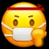 Эмодзи из набора WeChatEmojiPack для Телеграм: Статические 😷