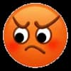 Эмодзи из набора WeChatEmojiPack для Телеграм: Статические 😡