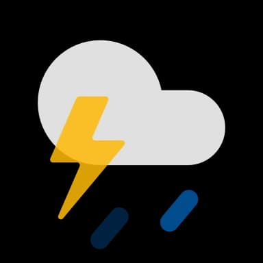 Эмодзи из набора Weather Emoji для Телеграм: Анимированные ⛈