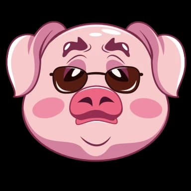 Эмодзи из набора https://t.me/Wellfed_Pig для Телеграм: Анимированные 🙁