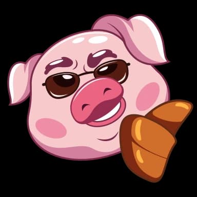 Эмодзи из набора https://t.me/Wellfed_Pig для Телеграм: Анимированные 👍