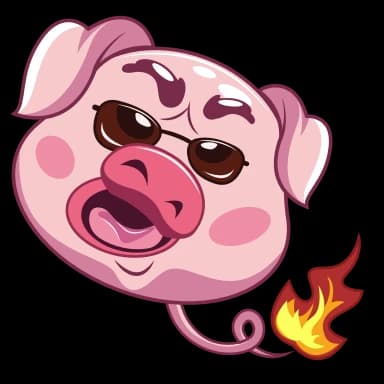 Эмодзи из набора https://t.me/Wellfed_Pig для Телеграм: Анимированные 🔥