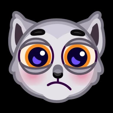 Эмодзи из набора Werewolf Emoji для Телеграм: Анимированные 😕