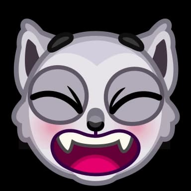Набор эмодзи Werewolf Emoji для Телеграм: Анимированные