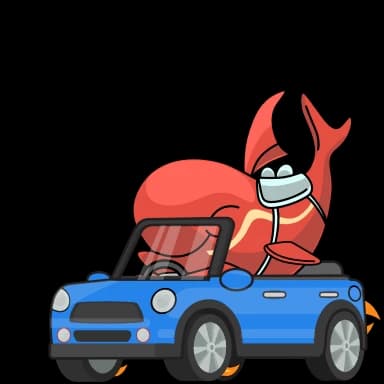 Эмодзи из набора Whale.io для Телеграм: Анимированные 🚙