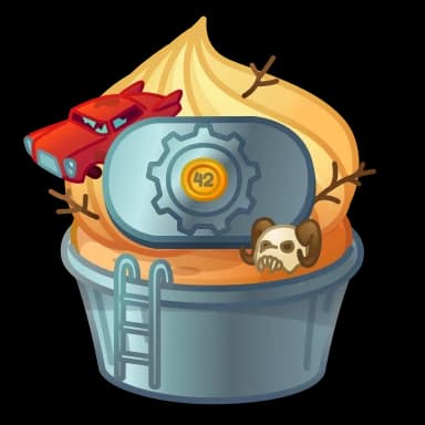 Эмодзи из набора Whip Cupcake для Телеграм: Анимированные 🧁
