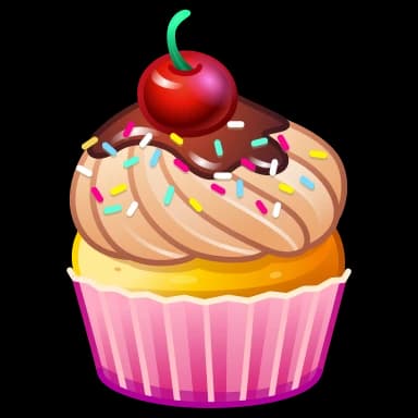 Эмодзи из набора Whip Cupcake для Телеграм: Анимированные 🧁
