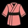 Эмодзи из набора Whispering Sakura @InkByBelariana для Телеграм: Статические 👘