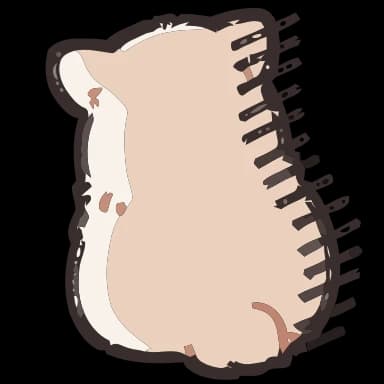 Эмодзи из набора (@ShoutoEmoji) Fluffy для Телеграм: Анимированные 😔
