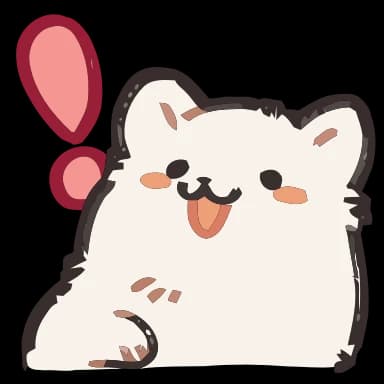 Эмодзи из набора (@ShoutoEmoji) Fluffy для Телеграм: Анимированные ❗️