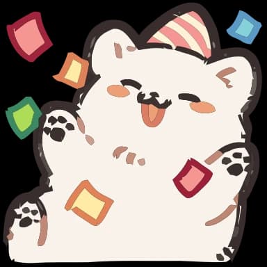 Эмодзи из набора (@ShoutoEmoji) Fluffy для Телеграм: Анимированные 🥳