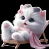 Эмодзи из набора Сладкая киса @Nyasticks для Телеграм: Статические 🧳