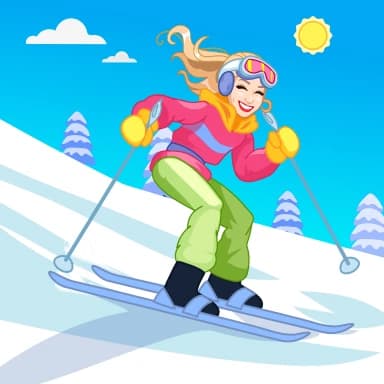 Стикер из набора Зима❄️ @sv3tlana7 для Телеграм: Анимированные ⛷️