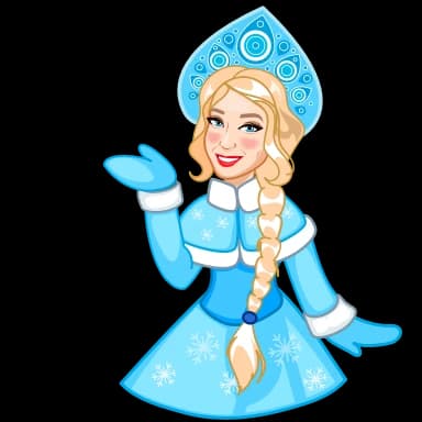 Стикер из набора Зима❄️ @sv3tlana7 для Телеграм: Анимированные 🤶
