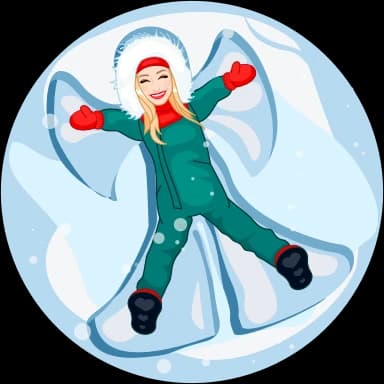 Стикер из набора Зима❄️ @sv3tlana7 для Телеграм: Анимированные ❄️