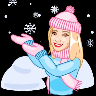 Стикер из набора Зима❄️ @sv3tlana7 для Телеграм: Анимированные ❄️