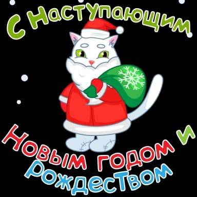 Стикер из набора Зима❄️ @sv3tlana7 для Телеграм: Анимированные 🎅