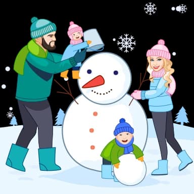 Стикер из набора Зима❄️ @sv3tlana7 для Телеграм: Анимированные ☃️