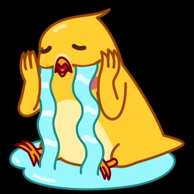 Стикер из набора Yellow Boy для Телеграм: Анимированные 😭