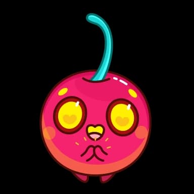 Стикер из набора Yellow Cherry для Телеграм: Анимированные 👏