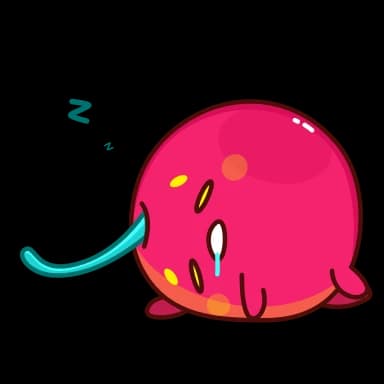Стикер из набора Yellow Cherry для Телеграм: Анимированные 😴