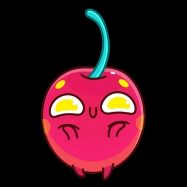 Стикер из набора Yellow Cherry для Телеграм: Анимированные ☺️