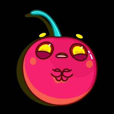 Стикер из набора Yellow Cherry для Телеграм: Анимированные 😧