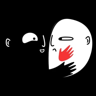 Стикер из набора Yin&Yang для Телеграм: Анимированные 😡