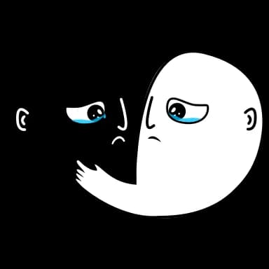Стикер из набора Yin&Yang для Телеграм: Анимированные 😓