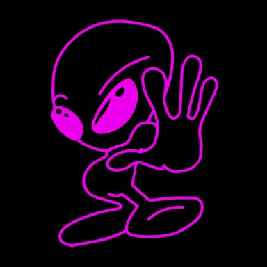 Эмодзи из набора Random p.4 @kotletovvemoji для Телеграм: Анимированные 👽