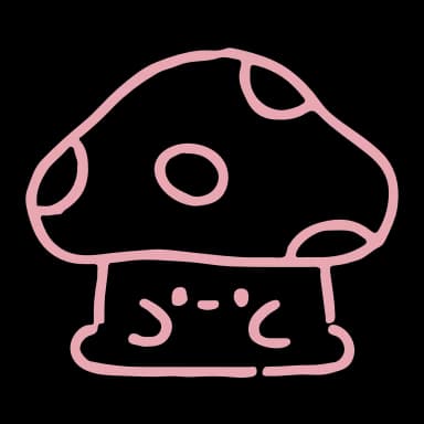 Эмодзи из набора Adaptive Cuties @DifferentEmoji для Телеграм: Анимированные 🍄