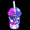 Эмодзи из набора Вкусная водичка @cute_enot_art для Телеграм: Статические 🥤