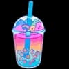 Эмодзи из набора Вкусная водичка @cute_enot_art для Телеграм: Статические 🥤