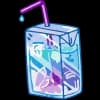 Эмодзи из набора Вкусная водичка @cute_enot_art для Телеграм: Статические 🧃
