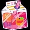 Эмодзи из набора Вкусная водичка @cute_enot_art для Телеграм: Статические 🧃