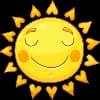 Эмодзи из набора Tochka для Телеграм: Статические 🌝